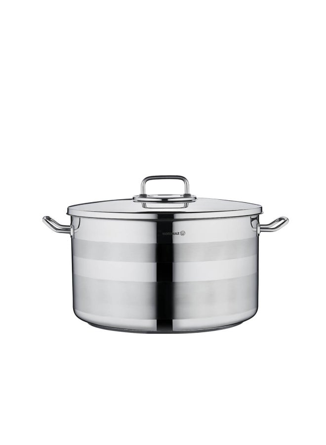 Korkmaz Astra2 Casserole 28x16 / 9.5 L | Induction Base Satinless Steel Pot | Dishwasher Safe Stock Pot - KA2027 - Image 3